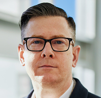 CEO and executive at a crypto trading company, Alexander Hughes, portrait